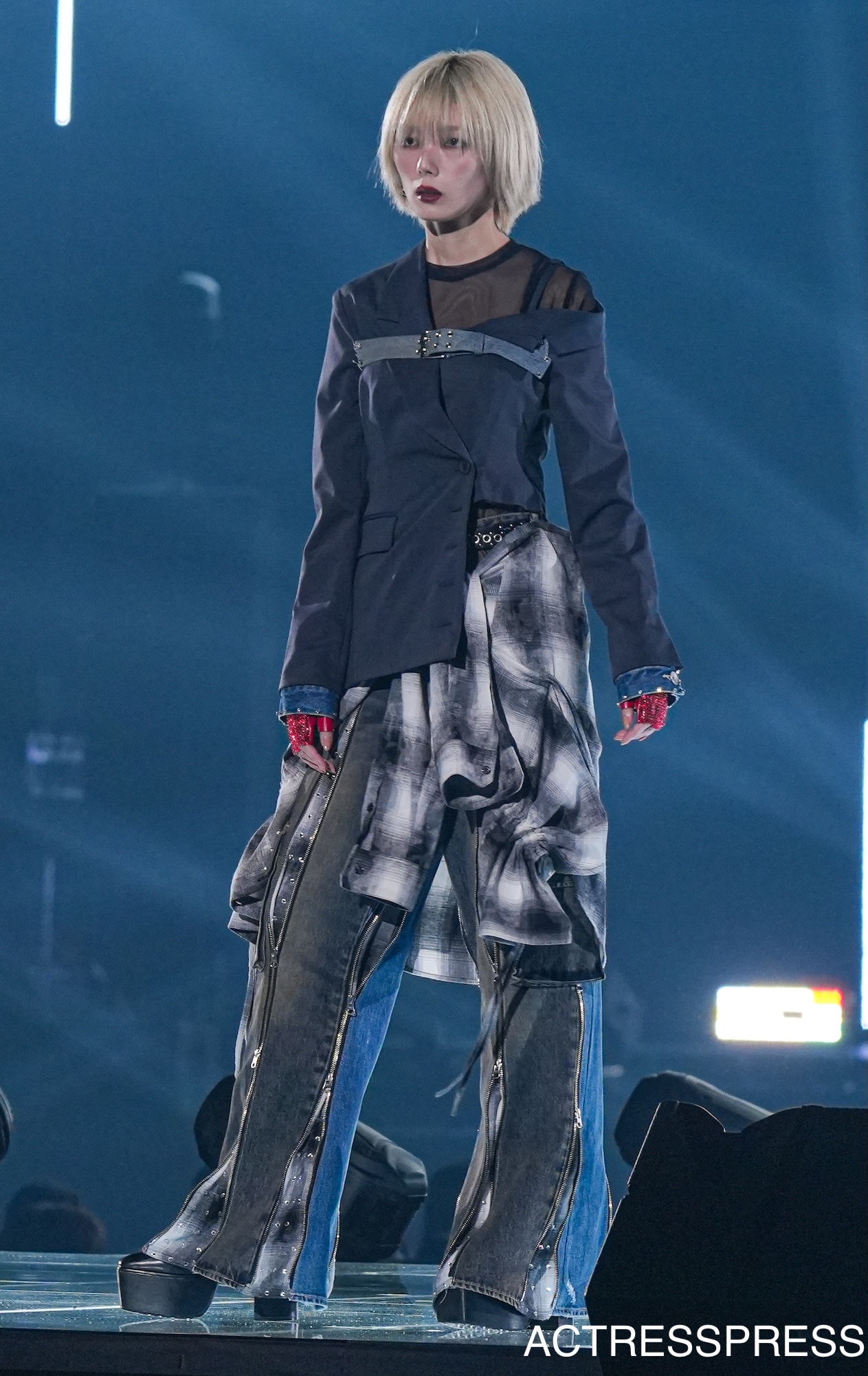 藤吉夏鈴（櫻坂46）2025年9月6日、さいたまスーパーアリーナにて開催のマイナビ TGC 2025 A/Wにて。(C)撮影：SHUN（ACTRESS PRESS編集部)