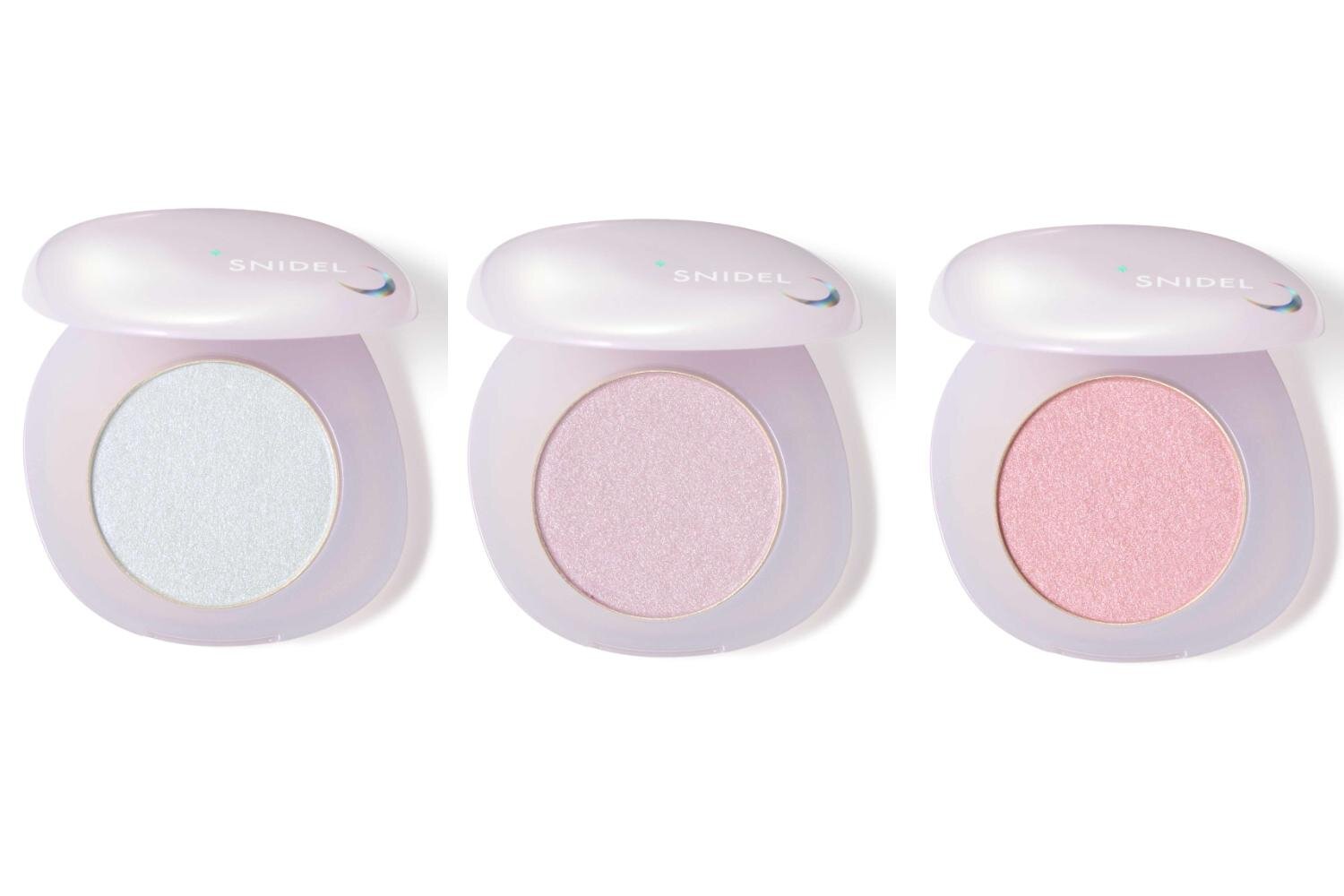 (左から)スナイデル ユーフォリック グロウ ブラッシュ EX01,EX02,EX03 各3,300円＜限定品＞ 