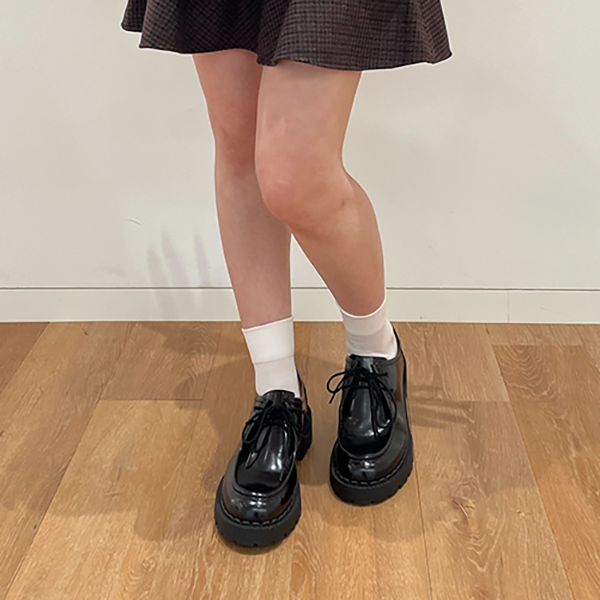  UNIQLO : C「レースアップシューズ」着用画像