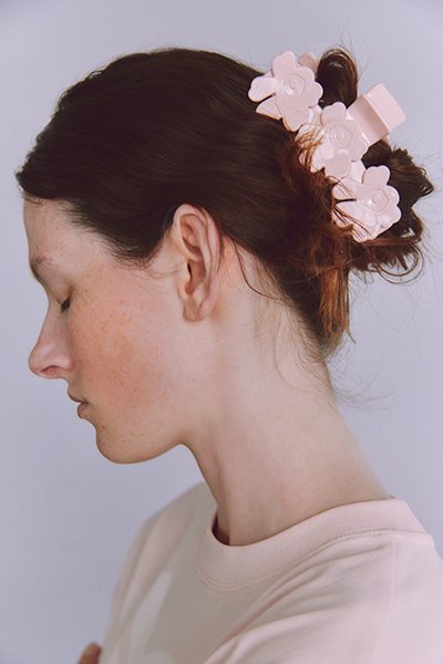 emmi×マリメッコ第2弾コラボの「Mini Unikko Hair Clip」