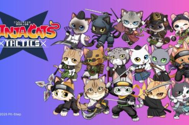ゲーム『NINJA CATS: Tactics』の声優に犬山たまき、本阿弥あずさらVTuber26名起用 - KAI-YOU