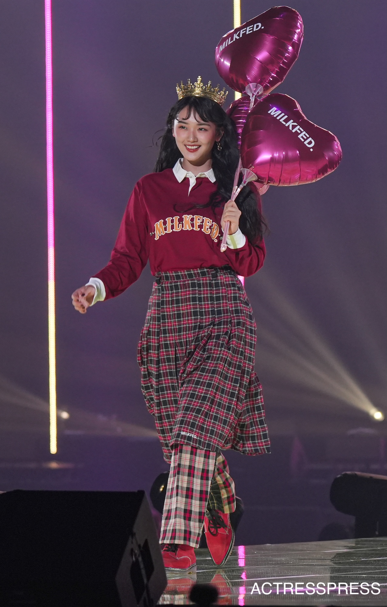 山﨑天（櫻坂46）2025年9月6日、さいたまスーパーアリーナにて開催のマイナビ TGC 2025 A/Wにて。(C)撮影；ACTRESS PRESS編集部（Photographer:SHUN)