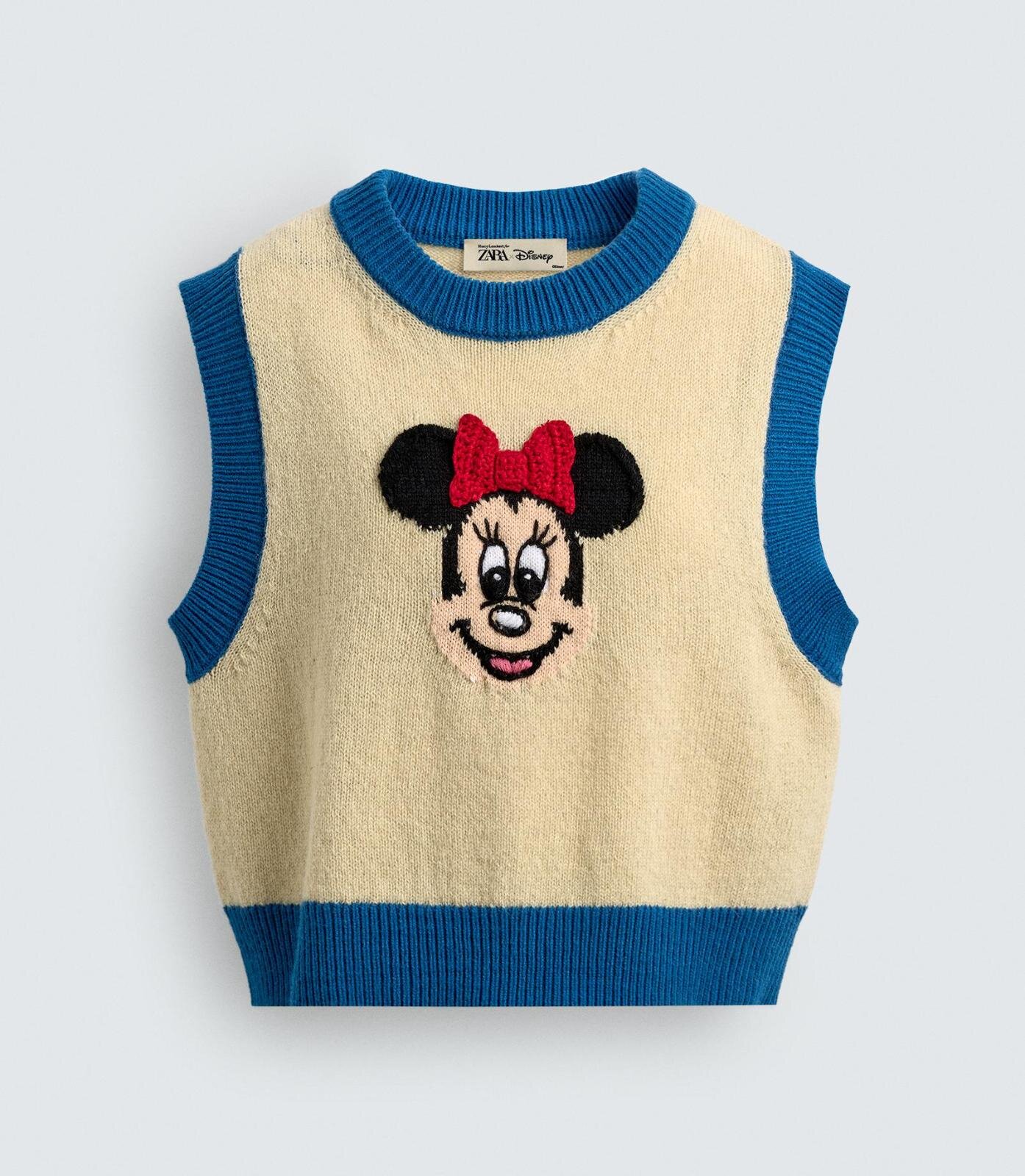 ZARA×ディズニー“ミッキー＆フレンズ”着想ウェア、ミニーのリボンカーディガンやファーコート｜写真14