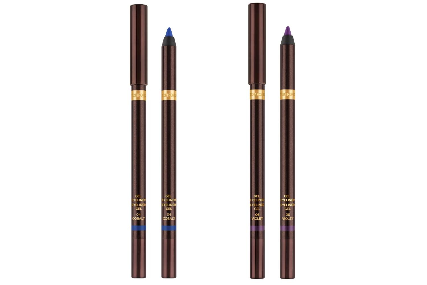 左から) ジェル アイライナー 04、06 各6,050円＜限定色＞ 