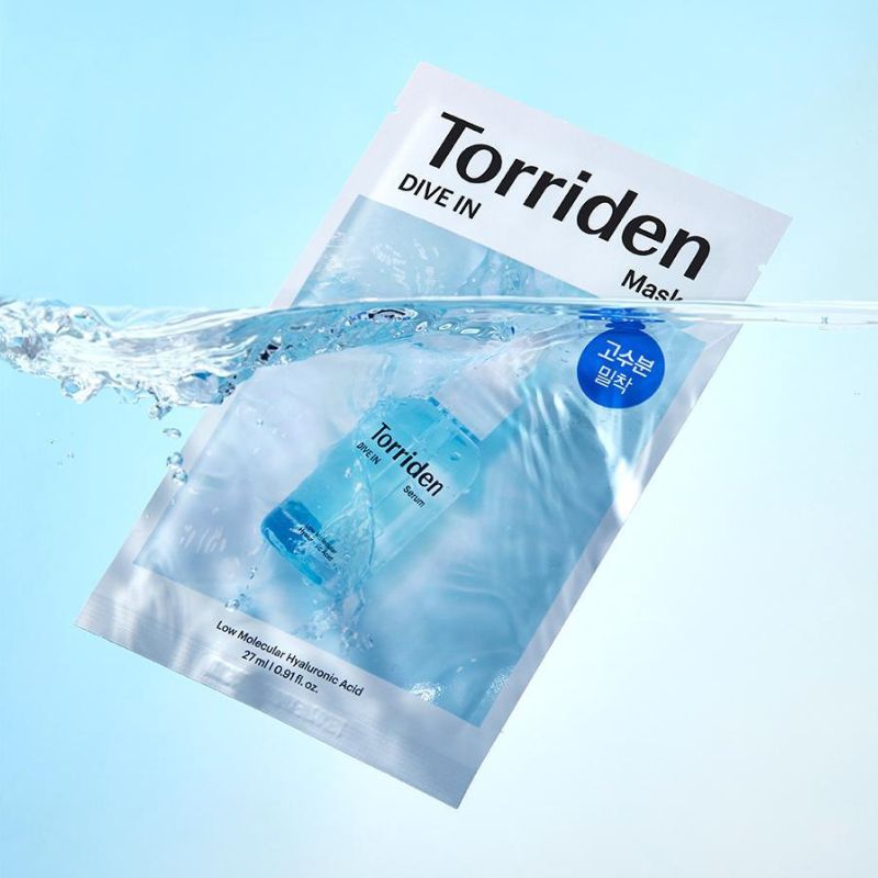 Torriden トリデン, フェイスパック, ダイブイン, マスク, 韓国フェイスパック, 韓国パックおすすめ
