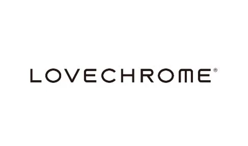 LOVECHROMEのロゴ画像。