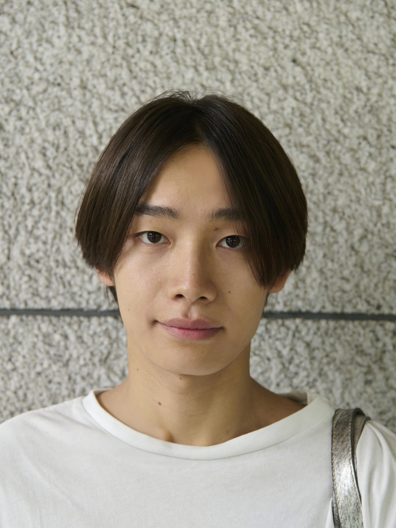 えりあし長めがトレンド! センターパートショート