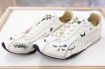 M A S U×プーマ 26年春 - “天使や弓矢”の落書きスニーカー、Tシャツ＆バッグも