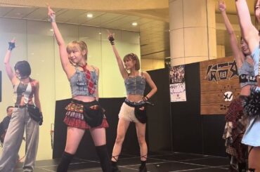 10月1日(水)仮面女子@汐留シオサイト地下歩道