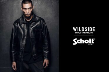 ワイルドサイド ヨウジヤマモトがショットと初コラボ　パーツまで黒で統一したレザージャケットを発売