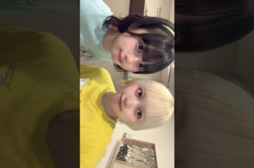 やっさん🍅とゆのぴ💚と見せかけて…みんな集合‼️💜❤️🤍🧡🤎 #私立恵比寿中学 #安本彩花 #小久保柚乃 #真山りか #桜木心菜 #風見和香 #桜井えま #仲村悠菜 #エビ中 #えびちゅう