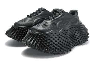 プーマ×フミト ガンリュウ“3Dフォルム”の厚底黒スニーカー、モンスターのような突起ソールで - ファッションプレス