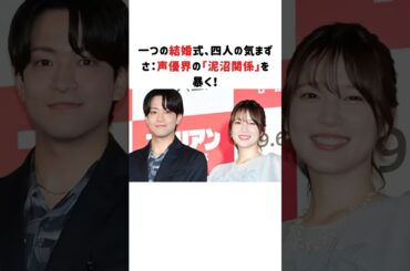 一つの結婚式、四人の気まずさ：声優界の「泥沼関係」を暴く！#石川界人 #梶裕貴 #竹達彩奈 #内田真礼
