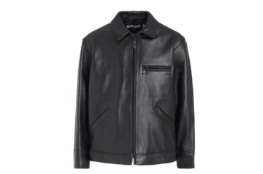 ワイルドサイド ヨウジヤマモト×ショットのレザージャケット - パーツを黒で統一、無骨な佇まいに - ファッションプレス