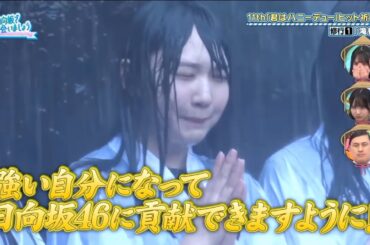 【日向坂46】「日向坂で会いましょう 2025」『君はハニーデューヒット祈願修行1滝行で願掛け』