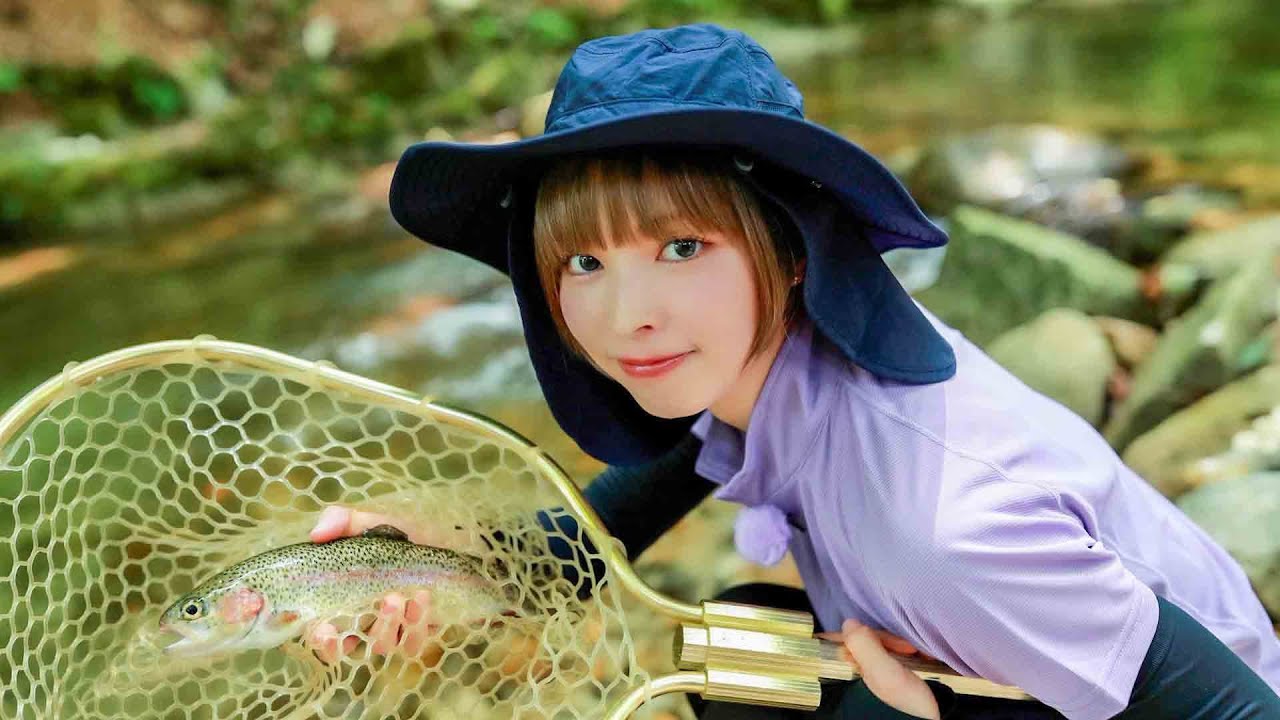 栃木県日光市 三依渓流つり場でマスと戯れる【釣りビジョン番組紹介】 栃木県日光市 三依渓流つり場でマスと戯れる【釣りビジョン番組紹介】