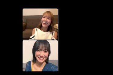 【神コラボ配信】インスタライブ イコラブ　諸橋沙夏ちゃん＆野口衣織ちゃん