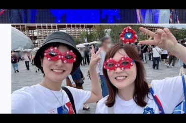 🎡水卜麻美アナ＆徳島えりかアナ、万博で“ミャクミャク化”💕仲良し2ショットに反響