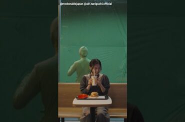 谷口愛季 マクドナルド CMの撮影風景♪櫻坂46
