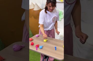 望木アナと風船膨らまし対決 #game  #ウルフィ #メーテレ #shorts