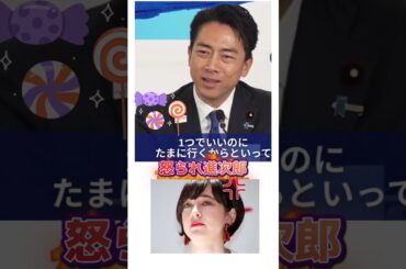 #小泉進次郎 #滝川クリステル 子育て怒られっぱなし #小泉構文