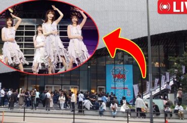 衝撃座席争い！【乃木坂46】 39th SG アンダーライブBUNTAI前数千ファン待機の情熱連帯