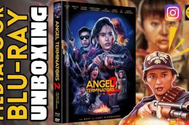 ANGEL TERMINATORS 2 火種 - Shamrock Mediabook Blu-ray Unboxing & Review