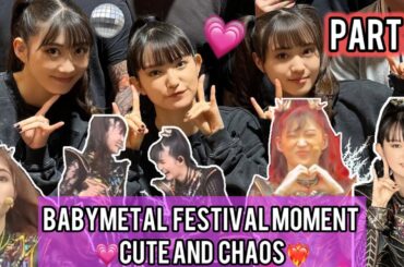 BABYMETAL - CUTE & CHAOS moments  Festival month is end! PART2 🔥 (FANCAM)