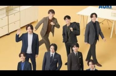 👔時代を変える“スーツ革命”✨timelesz×上戸彩×今田美桜、AOKI新CMが美しすぎる！