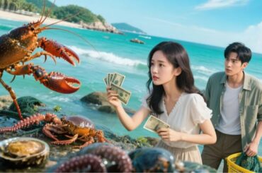 [Multi SUB] ｜重生回被渣女骗光救命钱那天，果断觉醒赶海系统——潮汐退去遍地黄金，锦绣龙虾当饭吃，黑金鲍多到砌墙！ #下山追短剧#MiniDrama#精彩大陆短剧