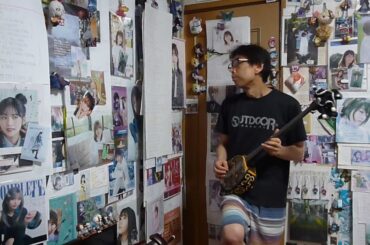 村川梨衣(Rie Murakawa)「水色のFantasy」(速度150%)：三線演奏(共感覚・分裂・早弾き) 2025-06-16