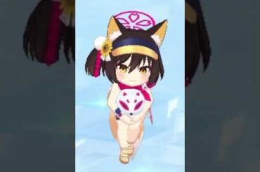 犬系だけど狐っ子なイズナちゃん【ブルーアーカイブ】#イズナ #ブルーアーカイブ #阿澄佳奈 #ブルアカ