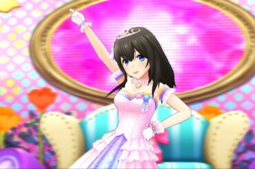 【デレステMV】「パステルピンクな恋」　鷺沢文香　遊佐こずえ　イヴ・サンタクロース　櫻井桃華　水本ゆかり