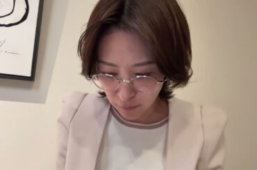 小倉弘子アナ、泣かせてしまい申し訳ございませんでした。