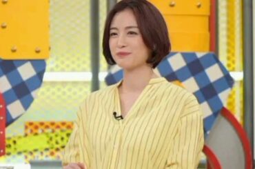 ＜新井恵理那＞アニマル柄×鮮やか柄の上級者コーデ　ホワイトブーツでこなれ感も