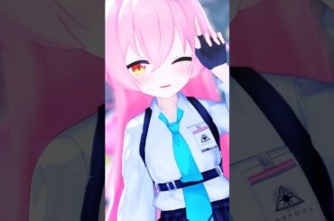 マイハートハードピンチホシノ💘 #小鳥遊ホシノ #ホシノ(ブルーアーカイブ) #ブルーアーカイブ #ブルアカ #bluearchive #mmd #anime #shorts