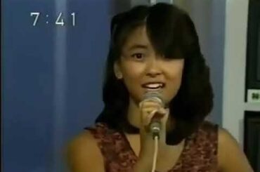 【中山美穂】デビュー直前の「C」