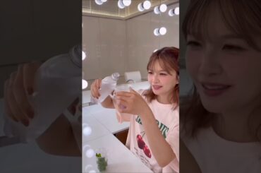 🍹フルーツスムージーソーダDIY #宇野実彩子 #AAA #vlog