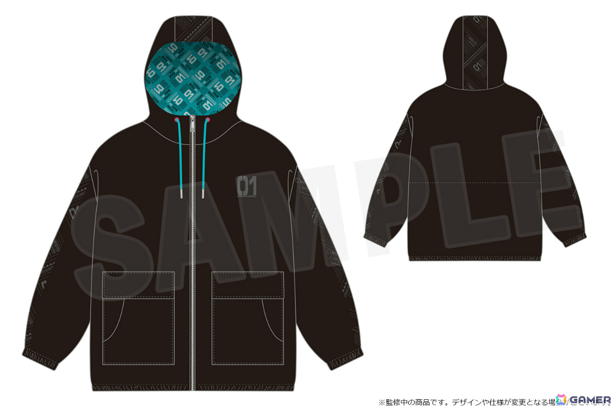 初音ミク、KAITOとSuperGroupiesのコラボファッションアイテムが登場！ビビッドなブルーグリーンが目を引くアウターや衣装モチーフのショルダーバッグなど4種の画像
