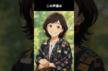 国民的ヒロインの名を欲しいままに、今も活躍する大ベテラン #アニメ #声優 #雑学