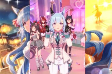 ウマ娘 めにしゅき♡ラッシュっしゅ！ メジロアルダン 男装 ゲーム内ライブ 4k