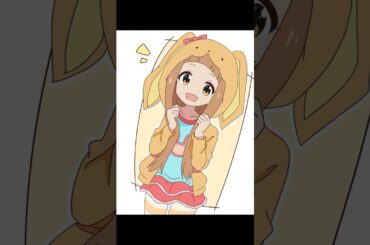 になちゃん描いたでごぜーます！ #アイドルマスター #市原仁奈 #イラスト #drawing