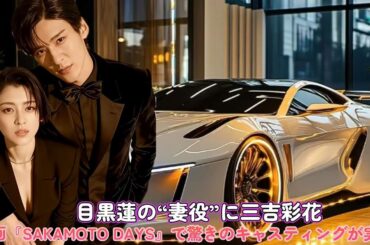 目黒蓮の“妻役”に三吉彩花！映画『SAKAMOTO DAYS』で驚きのキャスティングが実現！