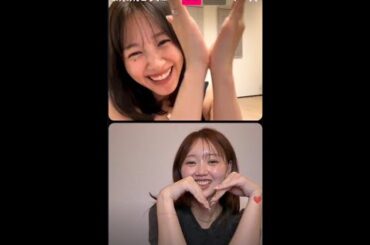 Manami Enosawa, Nozomi Maeda instagram live 260925