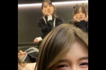 Ella sama Cathy lagi abis batre wkwk😭 #jkt48 #ellajkt48 #cathyjkt48