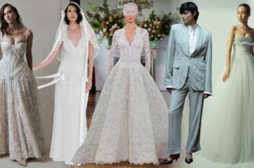 2026年秋冬ニューヨーク・ブライダル・ファッションウィーク発、最新ウエディングドレストレンド8 | Vogue Japan