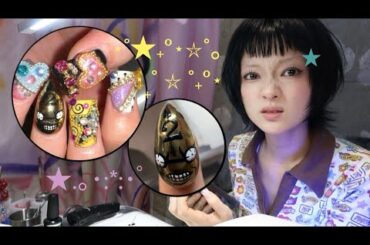 今回のセルフネイルはスゴ味がある