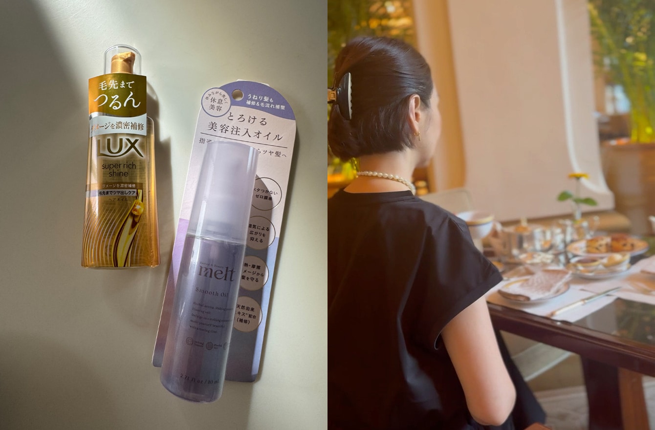 ドラッグストアのおすすめ優秀ヘアオイル2選。大人のパサつき・うねり・からまりに終止符を!【ラックス・メルト】 | 〔ミモレ編集室〕コスメお試し隊! 話題のコスメ、これ買いです | mi-mollet(ミモレ) ドラッグストアのおすすめ優秀ヘアオイル2選。大人のパサつき・うねり・からまりに終止符を!【ラックス・メルト】 | 〔ミモレ編集室〕コスメお試し隊! 話題のコスメ、これ買いです | mi-mollet(ミモレ)