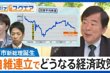 自民・維新政権が誕生か どうなる経済政策 “今後の日本経済を先読み”【Bizスクエア】