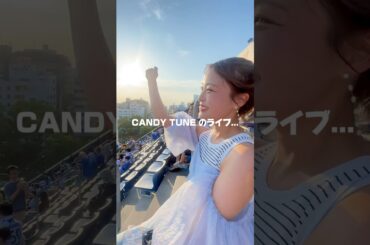 【ハマスタ】楽しすぎたアイドルフェス🍬🎶 #横浜denaベイスターズ #candytune